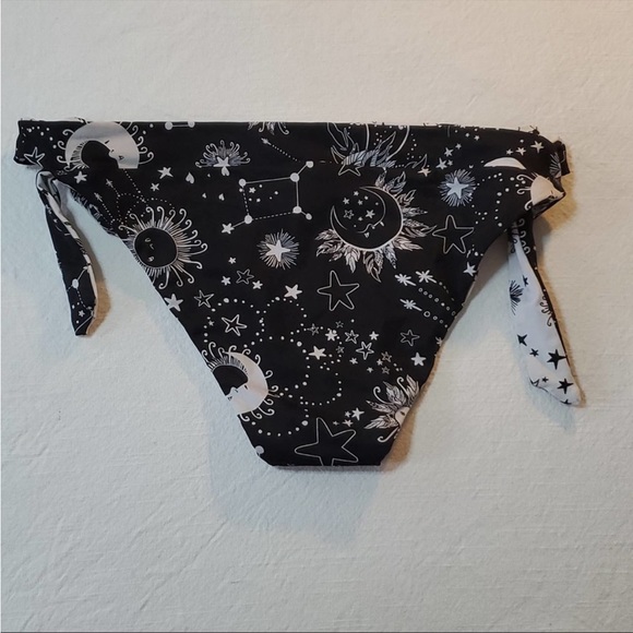 NEW Soluna Galaxy Reversible Side Tie Bikini Bottom Size Medium - Picture 7 of 11
